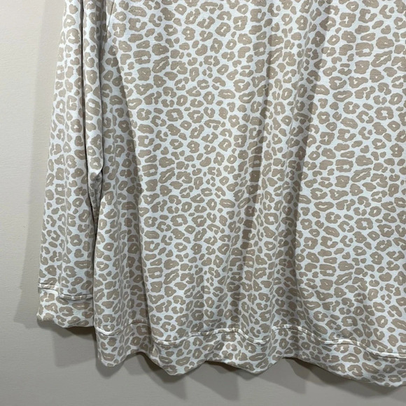 Rae Dunn “Football Mama” Leopard Print Long Sleeve 1X - Picture 9 of 15